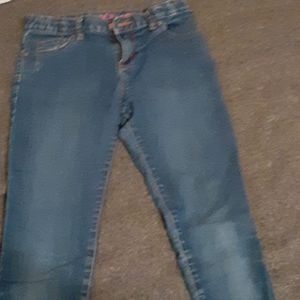 Dark wash super skinny jeans